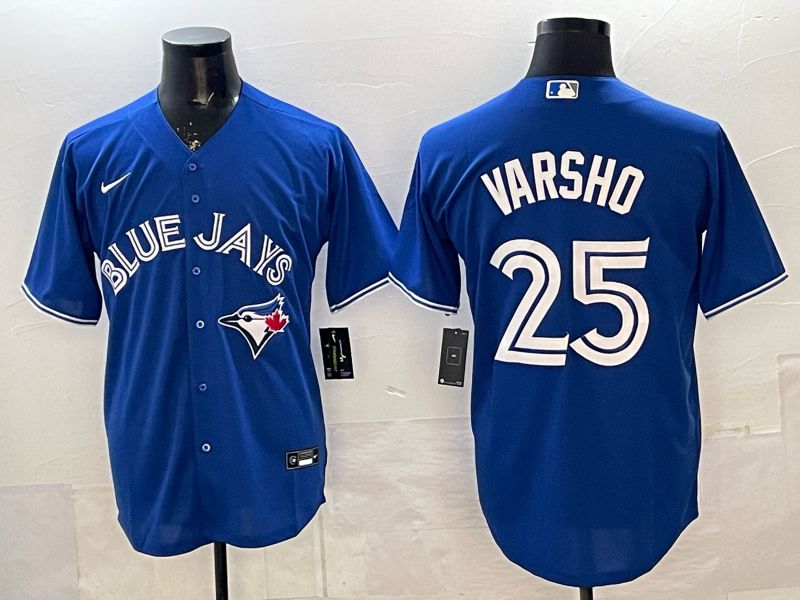 Men Toronto Blue Jays #25 Varsho Blue 2026 Nike Game MLB Jersey 006->toronto blue jays->MLB Jersey